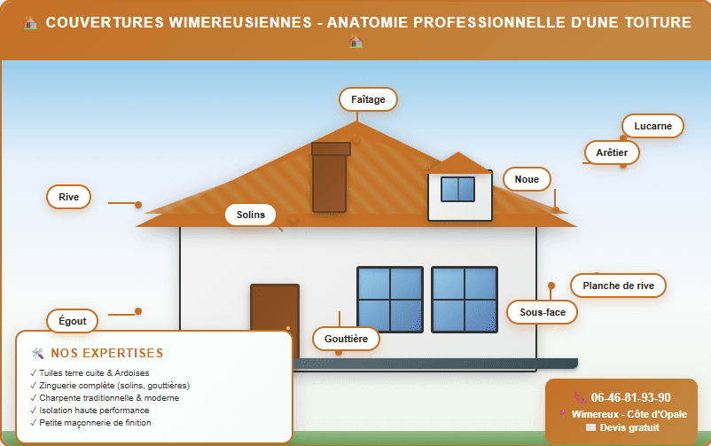Couvertures Wimereusiennes - Rénovation toiture à Wimereux, expertise complète en couverture traditionnelle et moderne
